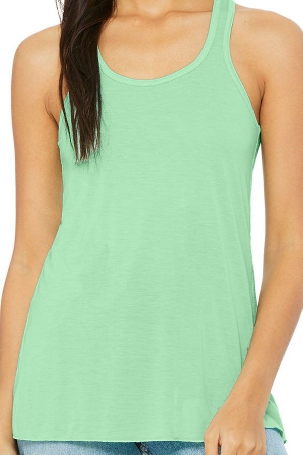 Summer Vibes Tie Dye Flowy Racerback Tank Supply - Image 4