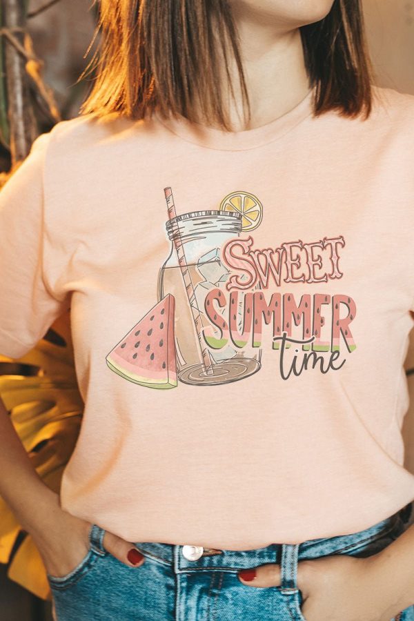 Sweet Summertime Tri-Blend Short Sleeve Tee Online
