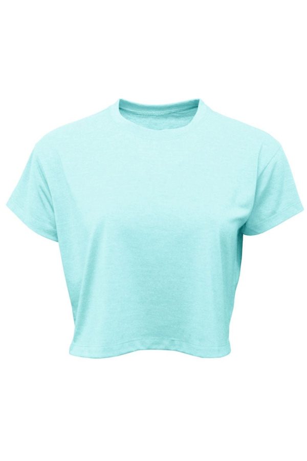 Do No Harm Women s Soft-Tek Blend Crop T-Shirt Hot on Sale - Image 5