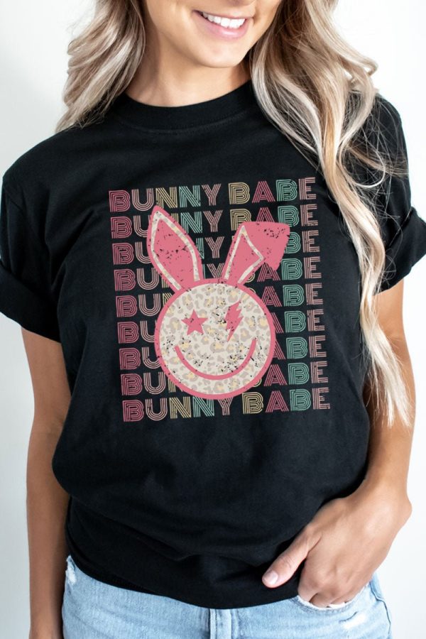 Bunny Babe Softstyle Adult T-Shirt Hot on Sale