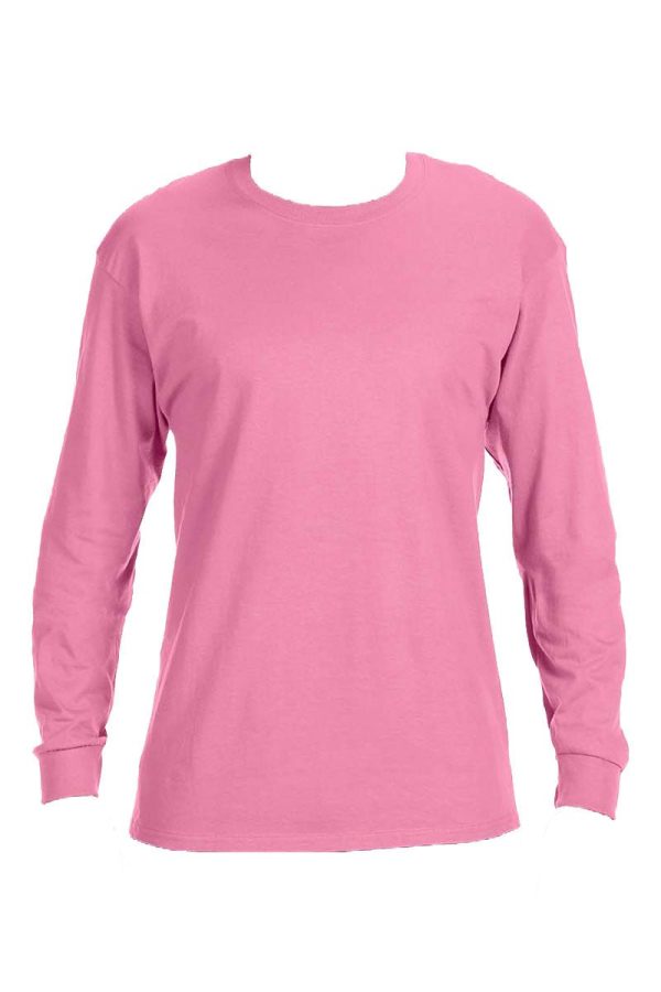 Love Hearts Unisex Dri-Power Long-Sleeve 50 50 Tee Online now - Image 3
