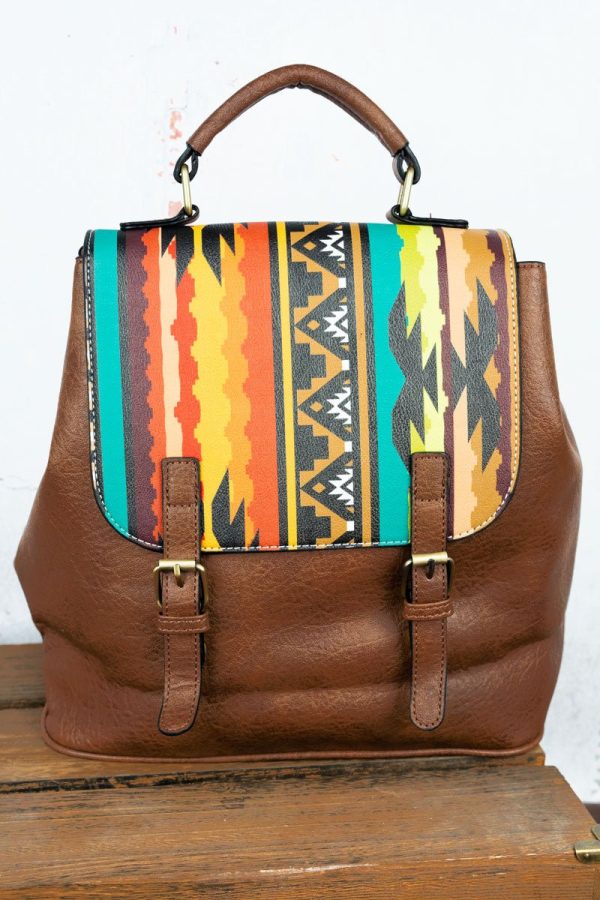 25% OFF! NGIL Desert Dusk Faux Leather Satchel Backpack Cheap - Image 3
