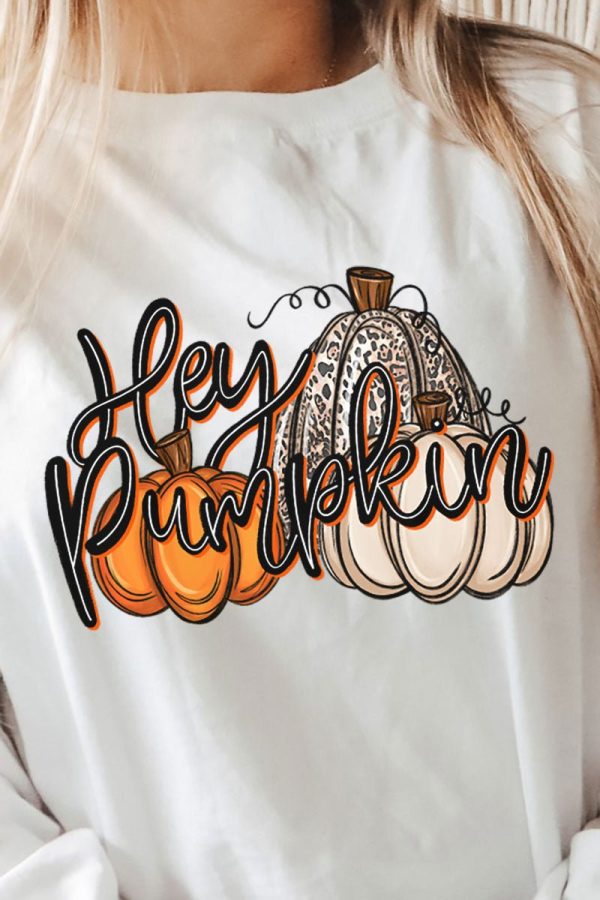 Hey Pumpkin Heavy-weight Crew Sweatshirt Online now - Image 2