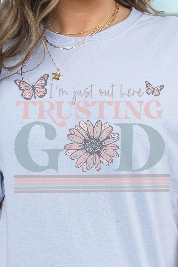 Trusting God Dri-Power 50 50 Tee Hot on Sale - Image 2