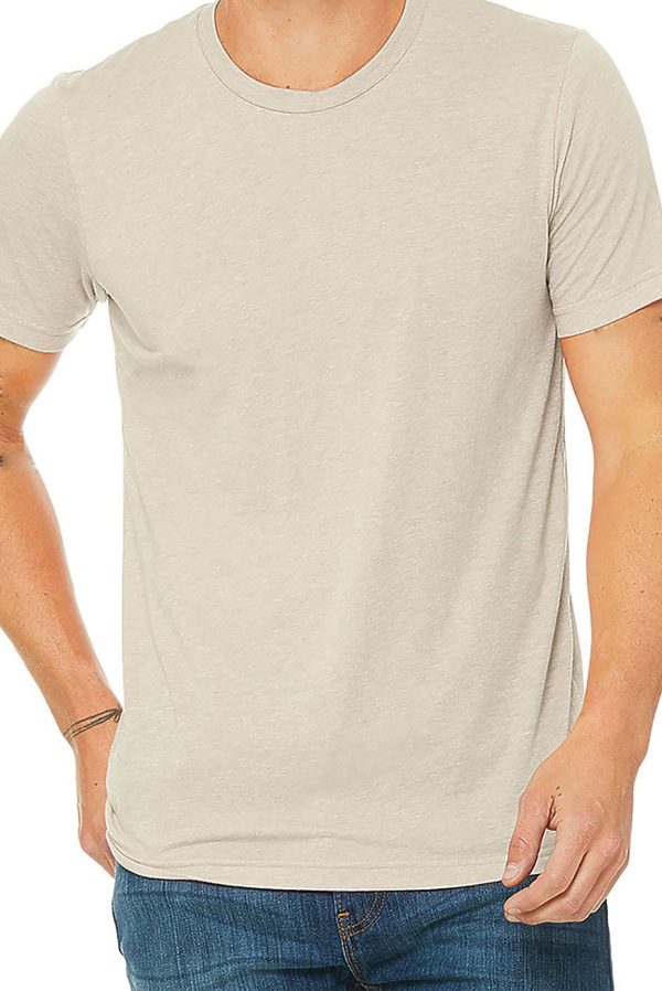 Leopard Jesus & America Too Unisex Tri-Blend Short Sleeve Tee Sale - Image 5