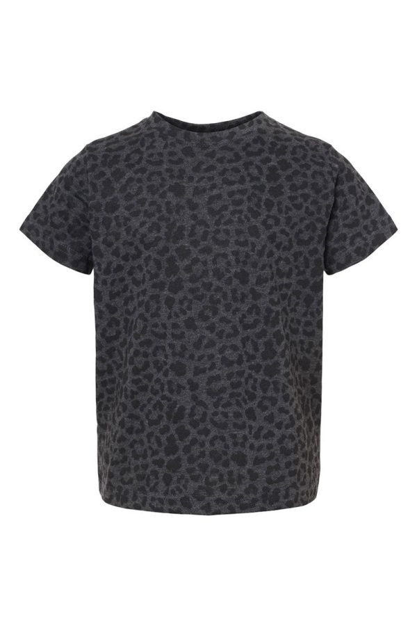 Toddler Arched Mini Leopard Fine Jersey Tee Sale - Image 3