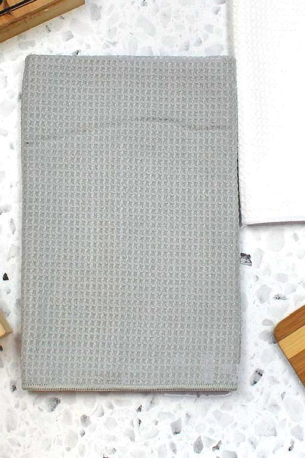 Cowboy Just Rope It Waffle Kitchen Towel Online Sale - Image 2
