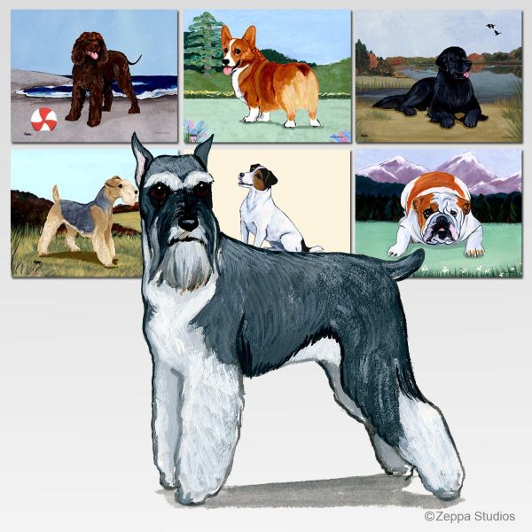 Schnauzer Scenic Cutting Board Discount - Image 2