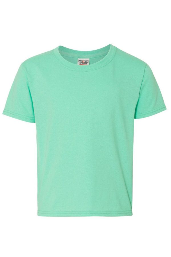 Youth Arched Girl Gang Dri-Power 50 50 T-Shirt Hot on Sale - Image 5