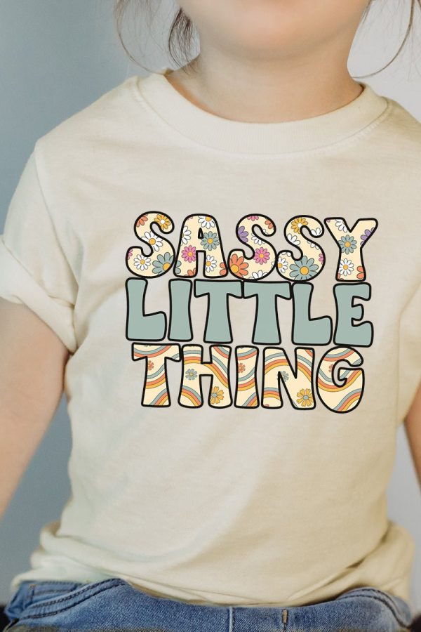 Toddler Sassy Little Thing Fine Jersey Tee Cheap