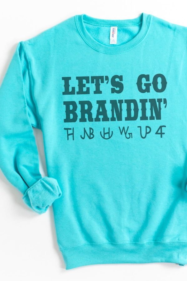 Let s Go Brandin  Unisex NuBlend Crew Sweatshirt Online Sale
