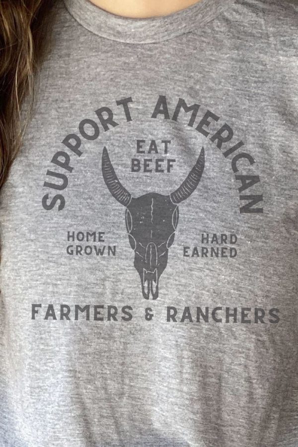 Support American Farmers & Ranchers Unisex Poly-Rich Blend Tee Sale - Image 2