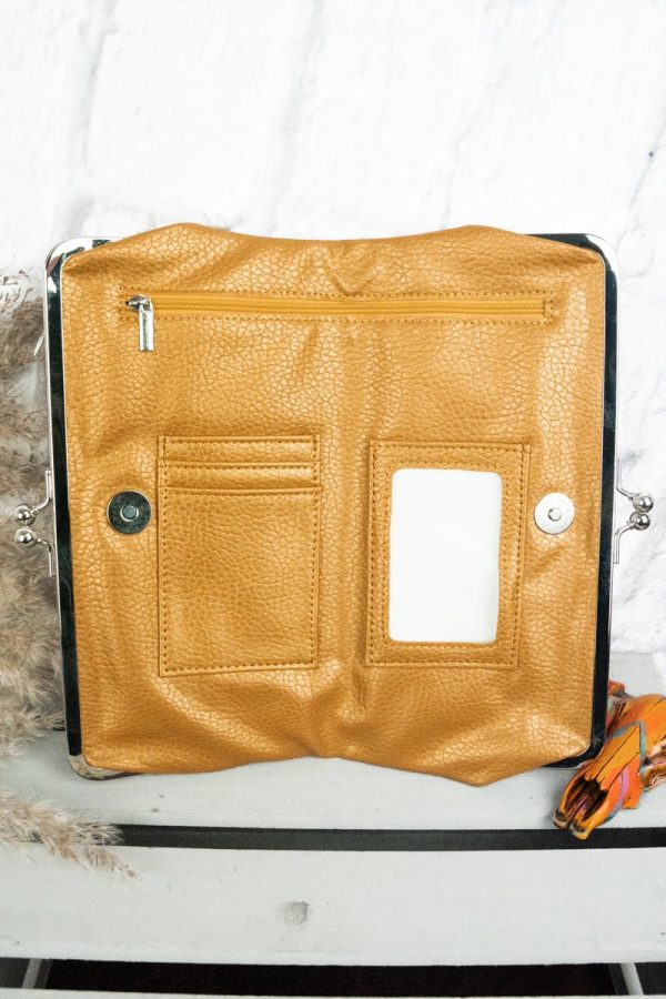 NGIL Twice as Nice Clutch Wallet in Bronze Discount - Image 3