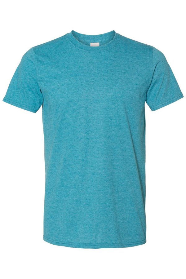 He Left The 99 Softstyle Adult T-Shirt For Cheap - Image 2