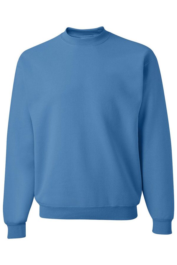 Freezing Snowflake Puff Vinyl Patch Unisex NuBlend Crew Sweatshirt Online now - Image 3