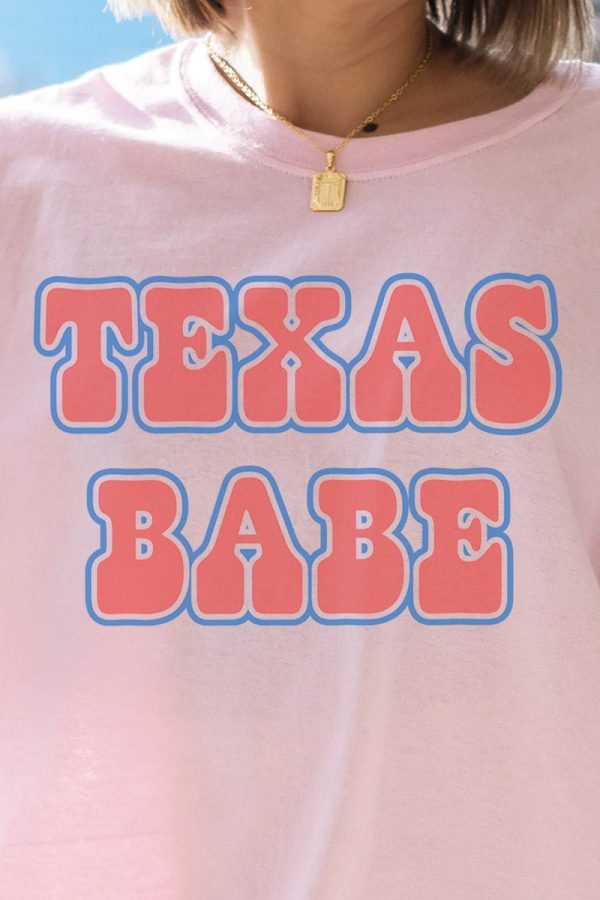 Texas Babe Dri-Power 50 50 Tee Fashion - Image 2