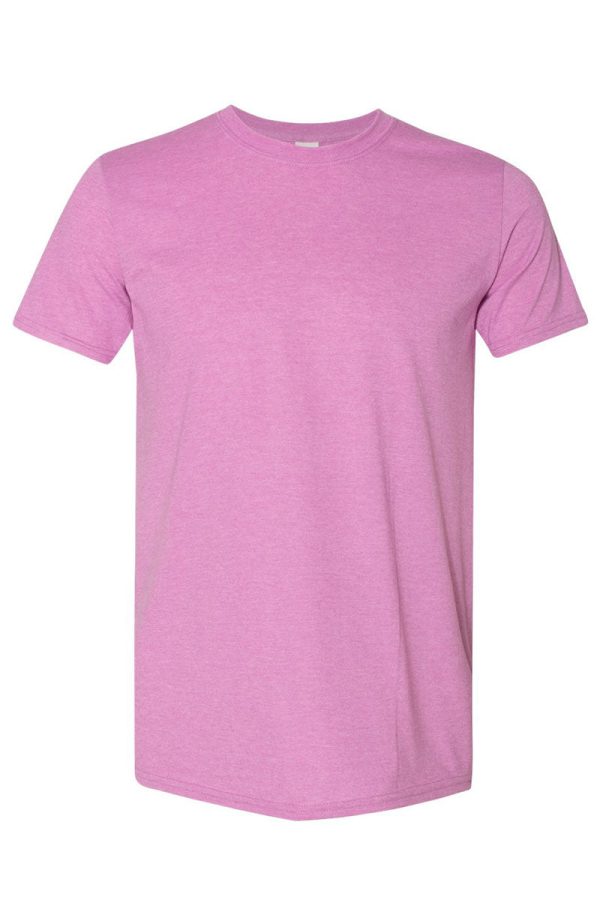 He Left The 99 Softstyle Adult T-Shirt For Cheap - Image 5