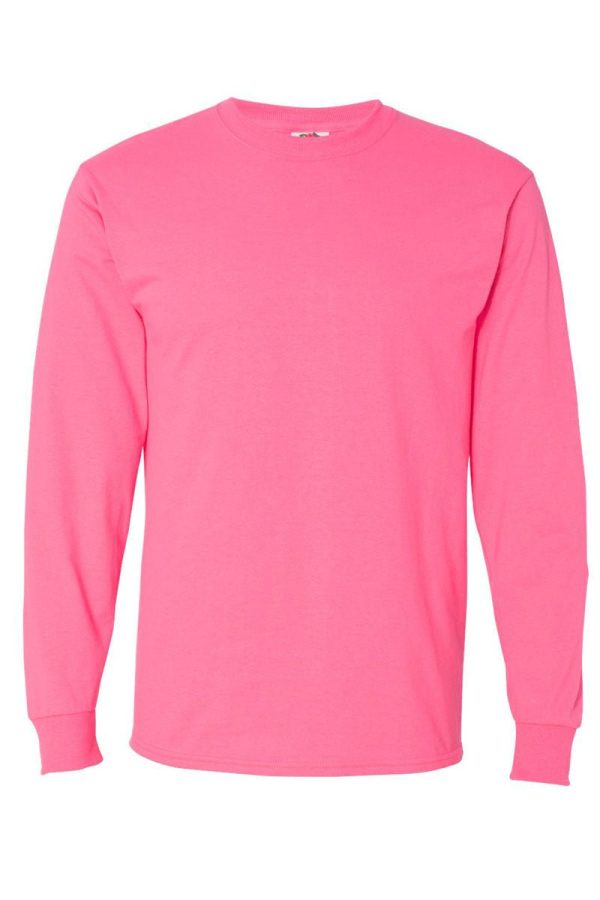 Cowgirl Pink Sparkle Patch Unisex HD Cotton Long Sleeve Tee Hot on Sale - Image 3