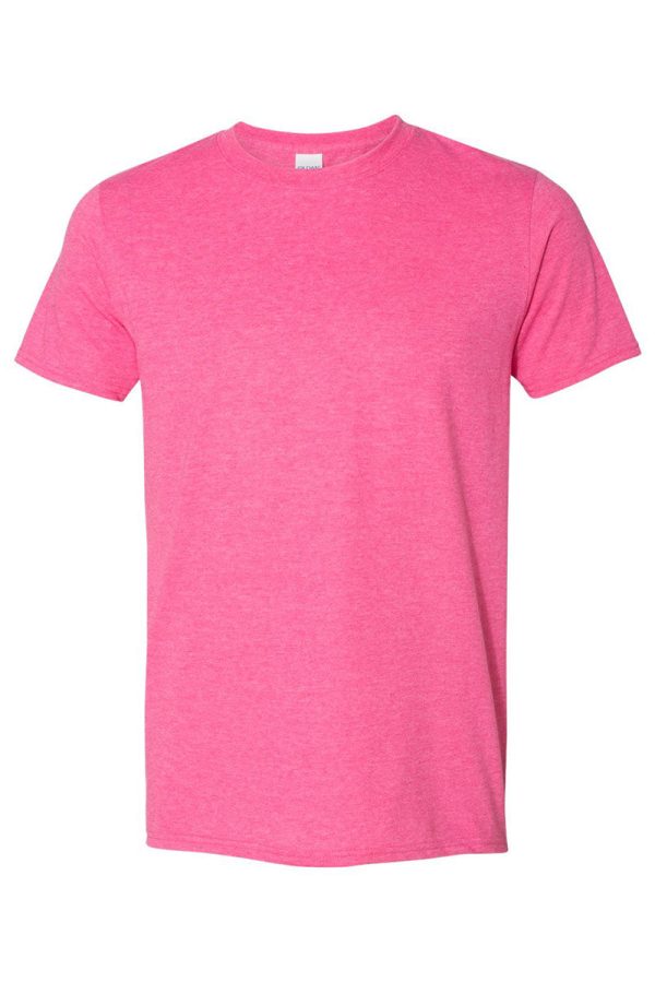He Left The 99 Softstyle Adult T-Shirt For Cheap - Image 3