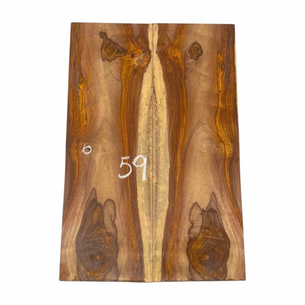 Cocobolo Bookmatched Guitar Drop Top Set - 21  x 7  x 3 8  #59 Cheap - Image 2