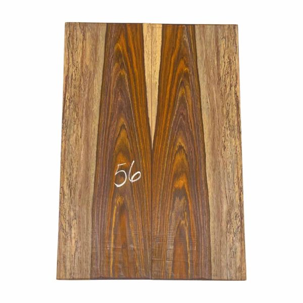 Cocobolo Bookmatched Guitar Drop Top Set - 20  x 7  x 3 8  #56 Online now - Image 2