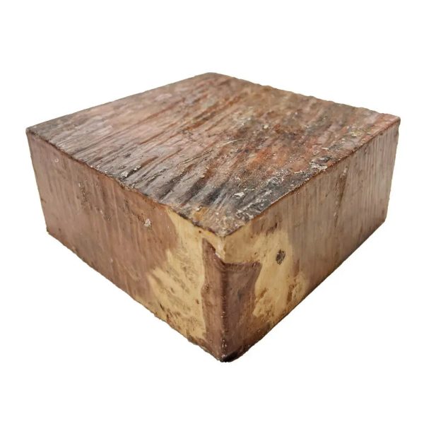 Red Coolibah Burl Bowl 6  x 6  x 3  2 lbs  #233 Online Sale