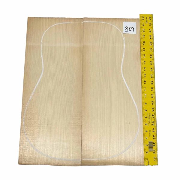 German Spruce Bookmatched Dreadnought Guitar Tops #809 Online Sale - Image 2