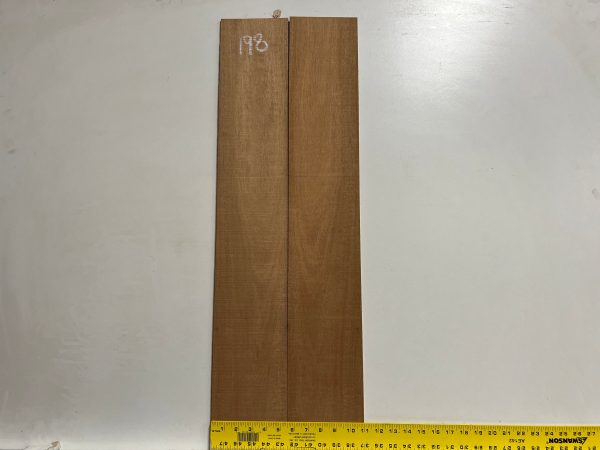 Flame Genuine Mahogany Classical Guitar Back & Side Set #198 Sale - Image 4