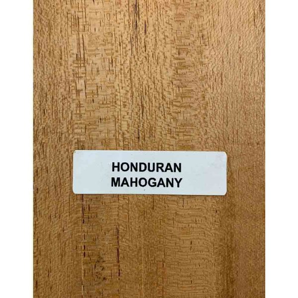 Honduran Mahogany Archtop Guitar Bridge Blank For Sale - Image 2