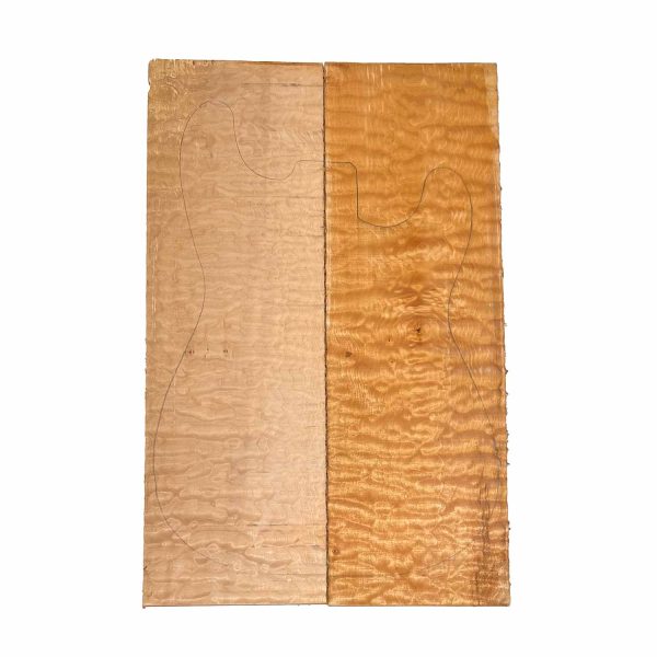 Quilted Curly Flame Maple  Drop Top 21  x 6-3 4  x 1 4  #96 G Supply - Image 5