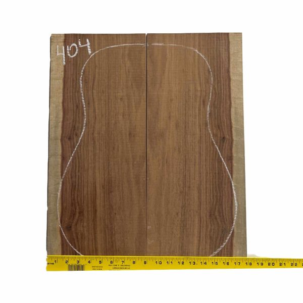 Granadillo Dreadnought Guitar Back and Side Set #404 Cheap - Image 2